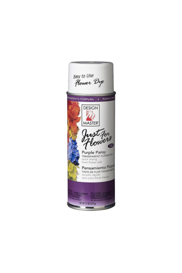 JUST FOR FLOWERS PURPLE PANSY 12 OZ