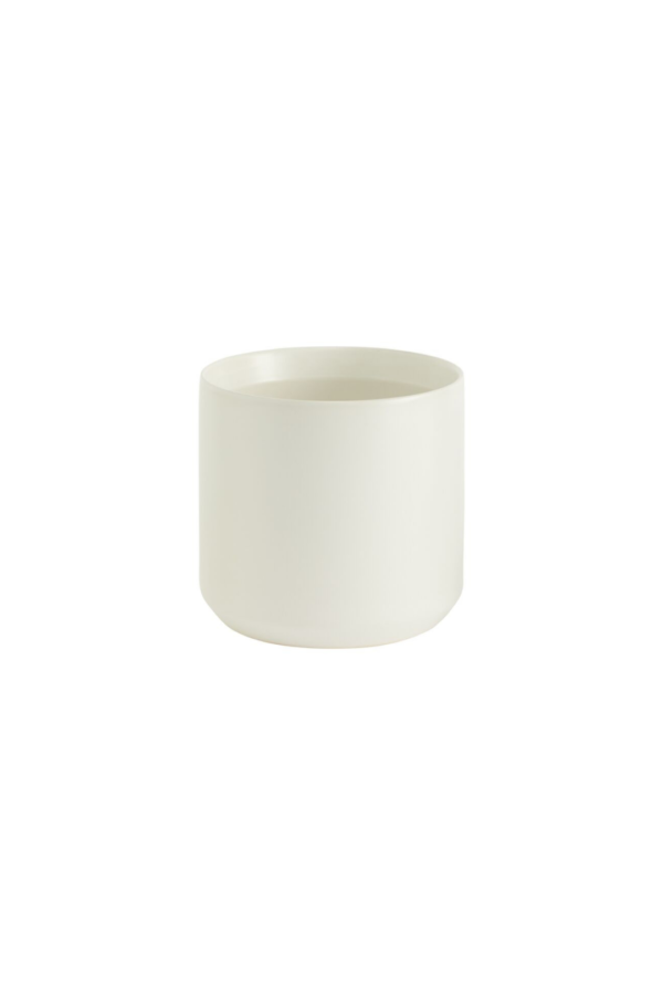 KENDALL POT H:6.75" OP:7" WHITE