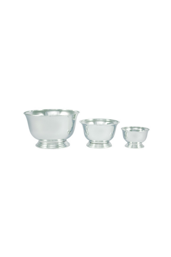 REVERE BOWL,SILVER H:5" H OP: 7.5"