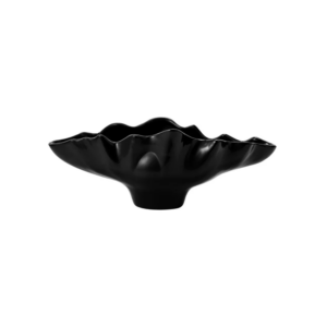 BLACK SCALLOP BOWL