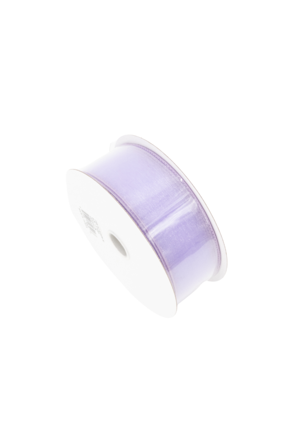 SHEER WIRED LAVENDER #09 1.5" X 25 YDS