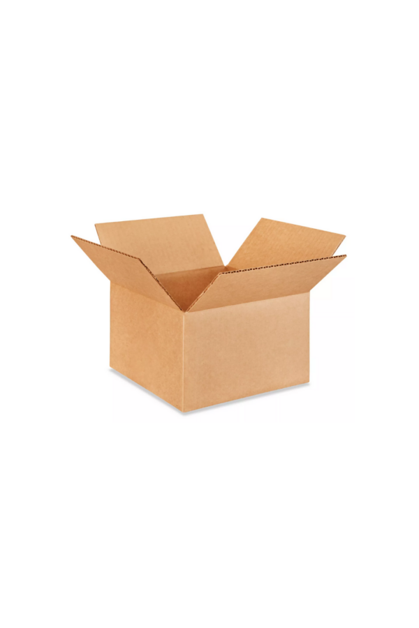 DELIVER BOX 8" X 8" X 5" CORRUGATED PKG.50