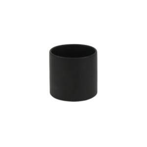 BLACK CYLINDER CERAMIC OP:5.5" H:5"
