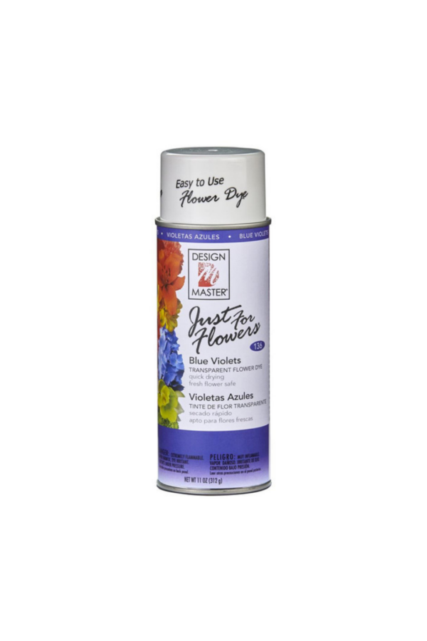 JUST FOR FLOWERS BLUE VIOLETS 12 OZ