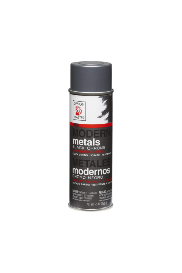 METALS SPRAY-BLACK CHROME 5.5 OZ