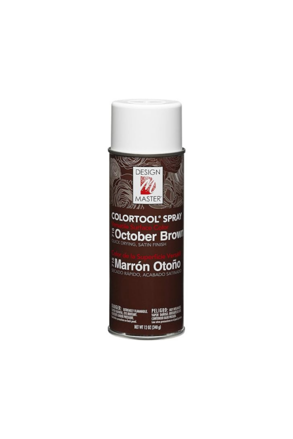 FLORAL SPRAY OCTOBER BROWN 12 OZ