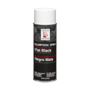 FLORAL SPRAY FLAT BLACK 12OZ