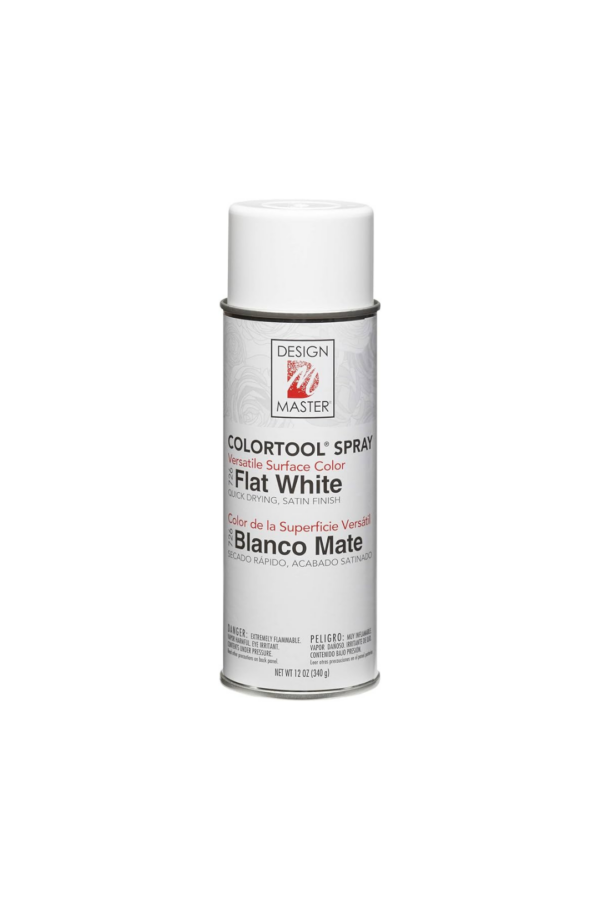FLORAL SPRAY FLAT WHITE 12 OZ