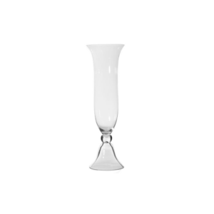 GARNIER VASE 10" X 32" CLEAR