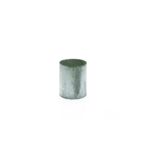 NORAH VASE ZINC 4.5" X 5.5"