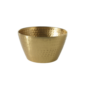 JEMA BOWL 6.5" X 4" GOLD