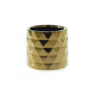 ARCHITECT POT GOLD H:4" OP:4.75"