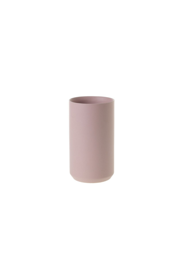 KENDALL VASE 8" X 4.25" PINK
