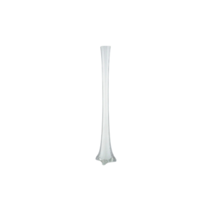TOWER VASE WHITE H:24" C/12