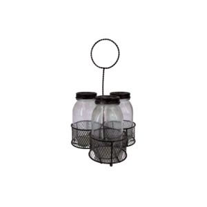 GLASS ACCESSORY H: 14" D: 9.5"