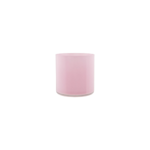 CYLINDER VASE H:4" OP:4" LIPSTICK PINK