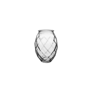 BRILLIANT CUT VASE H:6" OP:2.3