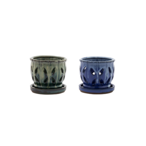 ORCHID POT SMALL 2 AST