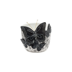 BLACK BUTTERFLY CACHE 4" X 4"