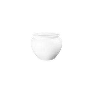 JARDINIERE H:7" OP:7.5" WHITE