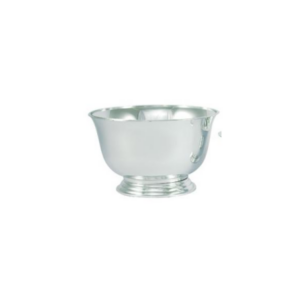 REVERE BOWL H:4" OP:6" SILVER