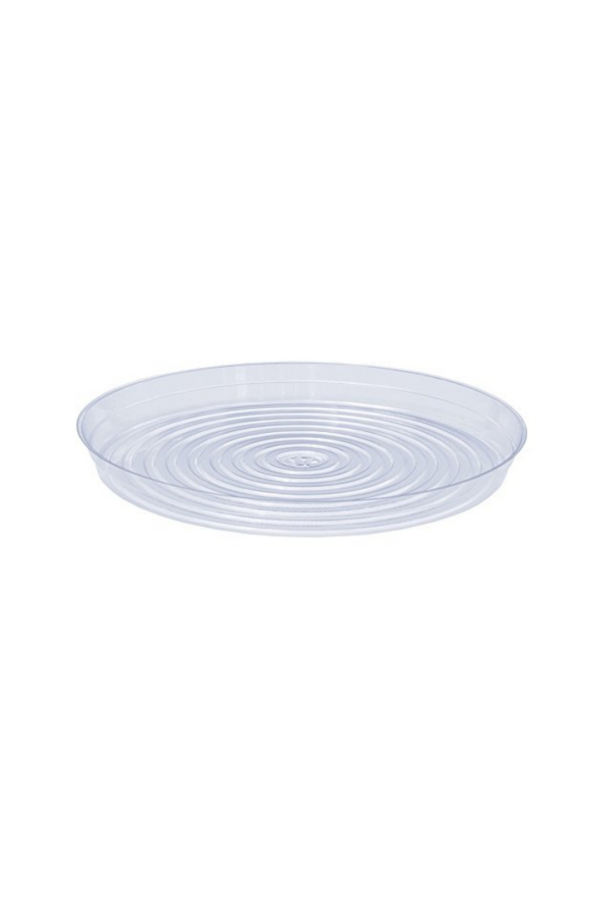 SAUCER 17" CLEAR