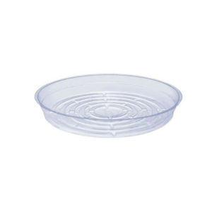 SAUCER 14" CLEAR
