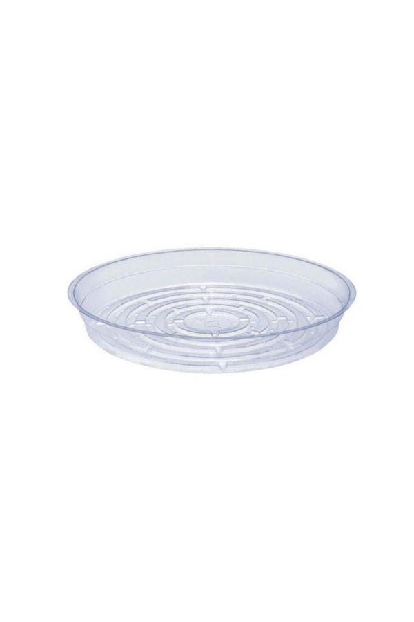 SAUCER 14" CLEAR