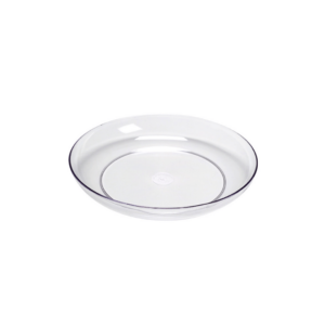 DISH LOMEY DISIGNER H:1" OP: 11" CLEAR