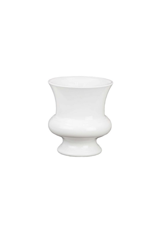 URN H:7.75" OP: 6.75" WHITE
