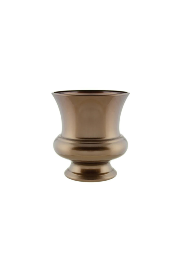 URN H:9.5 OP:8.25 ANTIQUE BRASS