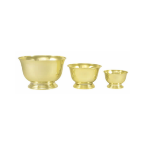 REVERE BOWL, GOLD H:3.5" OP:5.5"