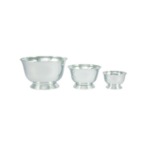 REVERE BOWL,SILVER H:5" H OP: 7.5"