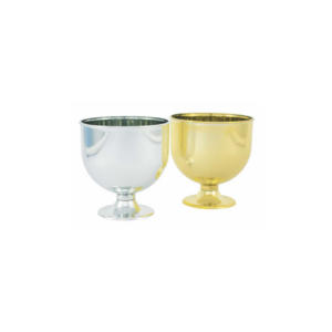 GOLD CHALICE H: 5 1/2" OP: 5 1/2"