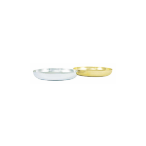 ROUND TRAY, SILVER H:9.5" OP:1.25"