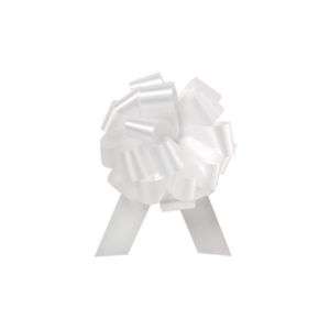 PERFECT BOW #5 (PRE-MADE) WHITE