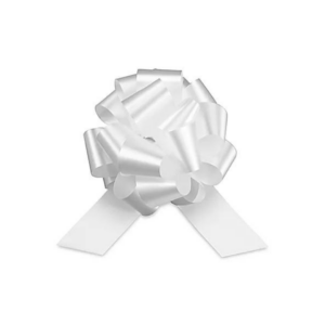 PERFECT BOW #9 (PRE-MADE) WHT