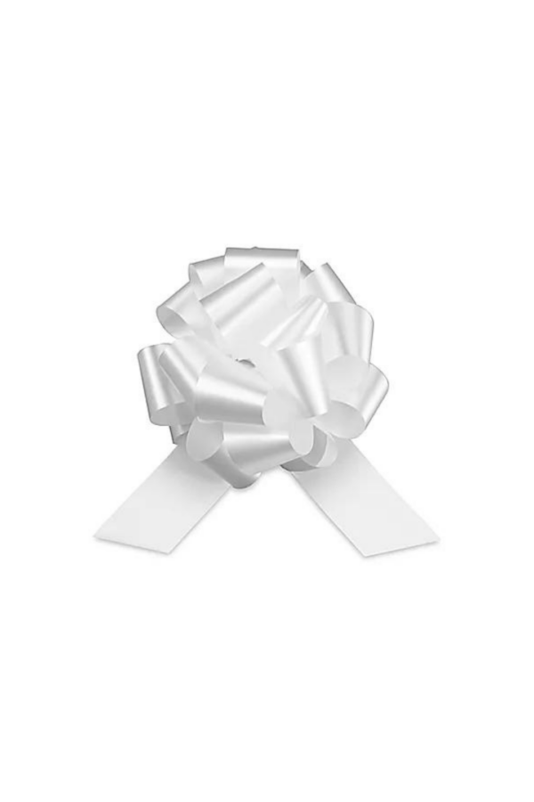 PERFECT BOW #9 (PRE-MADE) WHT