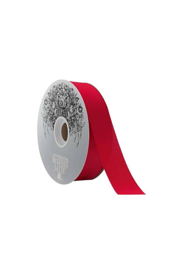 SA RIBBON#9 HOLIDAY RED 1 5/16" 100 YD