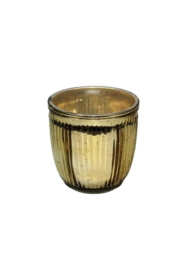 GOLD VOTIVE 4.5X4.5"